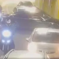 Accident în Pasajul Unirii.  Șoferul vinovat a fugit de la locul faptei: „Goana nu-l va ajuta” - FOTO: Captura video