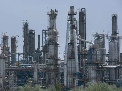 Rafinăria Petromidia Năvodari, deţinută de Rompetrol - Foto: INQUAM PHOTOS/Bogdan Chesaru
