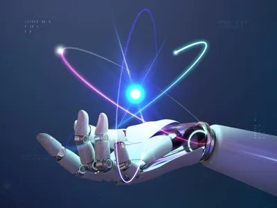 Mână robotică ţinând sub control energia nucleară - Foto: Magnific/rawpixel.com