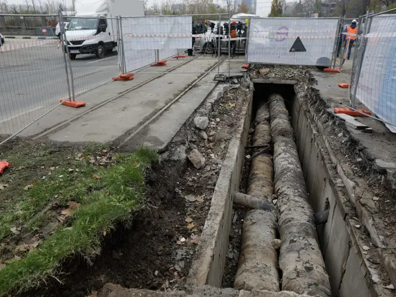 Aproape 650 de blocuri, fără apă caldă, în București. Care sunt zonele afectate și cât va dura - Foto: INQUAM Photos / George Călin