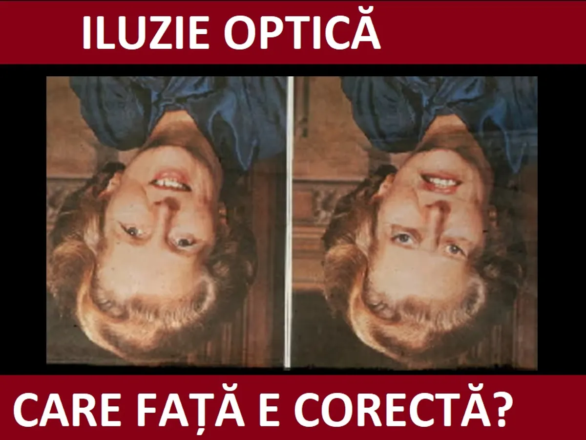 Iluzia Thatcher Foto: The Guardian- Retipărit cu permisiunea profesorului Peter Thompson, Universitatea din York.