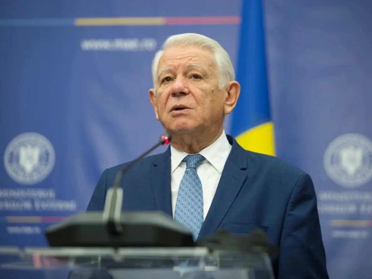 Teodor Meleșcanu, ministrul Afacerilor Externe. Sursa: Inquam Photos - Alexandra Pandrea