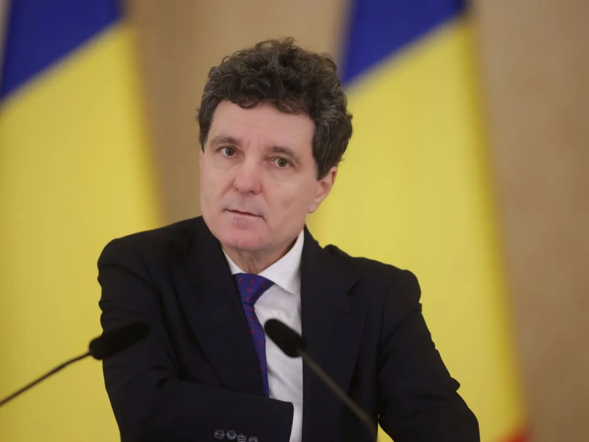 Preşedintele Nicuşor Dan, în conferinţă de presă, la Palatul Cotroceni - Foto: INQUAM PHOTOS/George Călin