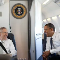 Harry Reid și Barack Obama. FOTO: Facebook
