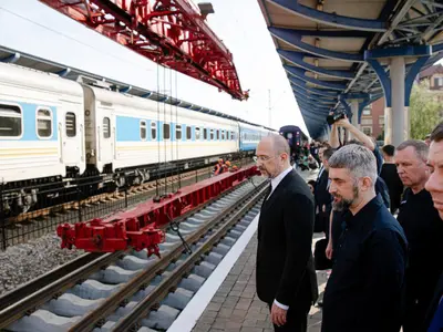 Linie ferată România-Ucraina cu ecartament european. Rusia acuză că va transporta echipament militar - Foto: X/@Ukrzaliznytsia