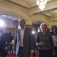 Liviu Dragnea și Viorica Dăncilă pun la cale o remaniere a guvernului. Foto Inquam Photos/Octav Ganea