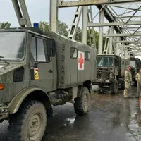 Accident neobișnuit în Brăila. Două vehicule militare s-au ciocnit, iar doi militari au fost răniți - Foto: Isu Braila