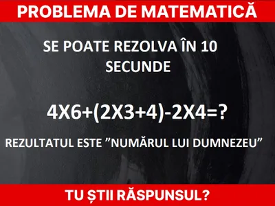 Problemă de matematică Foto: Newsweek