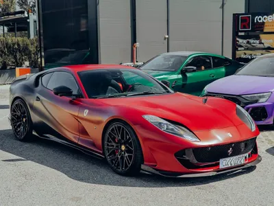 Vlad Chiricheș și-a tunat Ferrari-ul 812 Superfast - Foto: Facebook / Racebox