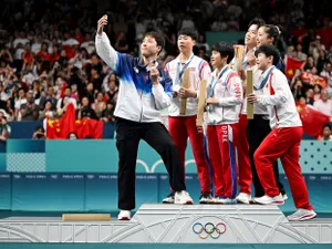 Sportivii nord-coreeni de la Paris 2024, pedepsiți de Kim Jong-Un pentru că au zâmbit într-un selfie - Foto: Profimedia images