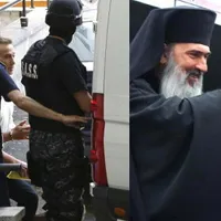 VIDEO Frații Mazăre au ieșit din pușcărie la înmormântarea mamei. Slujba, oficiată de Teodosie /constantadeazi