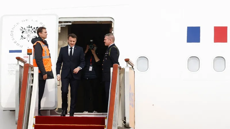 Președintele Franței, Emmanuel Macron - Foto: Profimedia Images