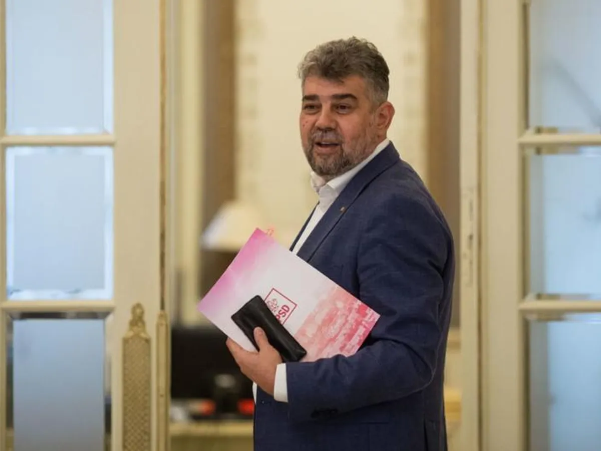 Preşedintele Camerei Deputaţilor, liderul PSD Marcel Ciolacu. / Foto: Inquam Photos