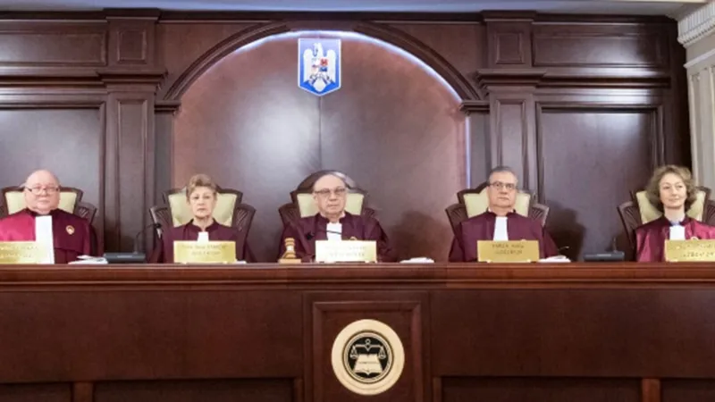 CCR în fața unei decizii istorice: au început dezbaterile legate de anularea primului tur de scrutin: FOTO - CCR(imagine cu rol ilustrativ)