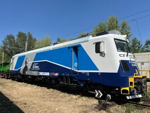 Prima locomotivă electrică, testată pentru a fi pusă în circulație în 2024. Ce viteză atinge? - Foto: Facebook / Ministerul Transporturilor si Infrastructurii România