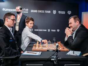 Shakhriyar Mamedyarov, a treia victorie consecutivă. E liderul detașat la Superbet Chess Classic/FOTO: Superbet Chess Classic Romania 2021