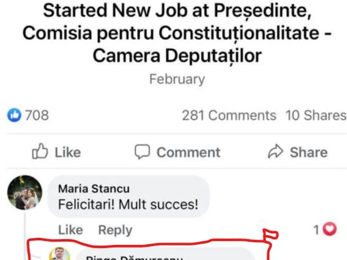 Dămureanu, mesaj de dragoste pentru fiica lui. Sursa imagine: Captură foto Facebook