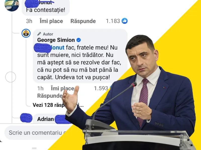 George Simion va contetsta alegerea lui Nicușor Dan - Foto: INQUAM PHOTOS / Codrin Unici