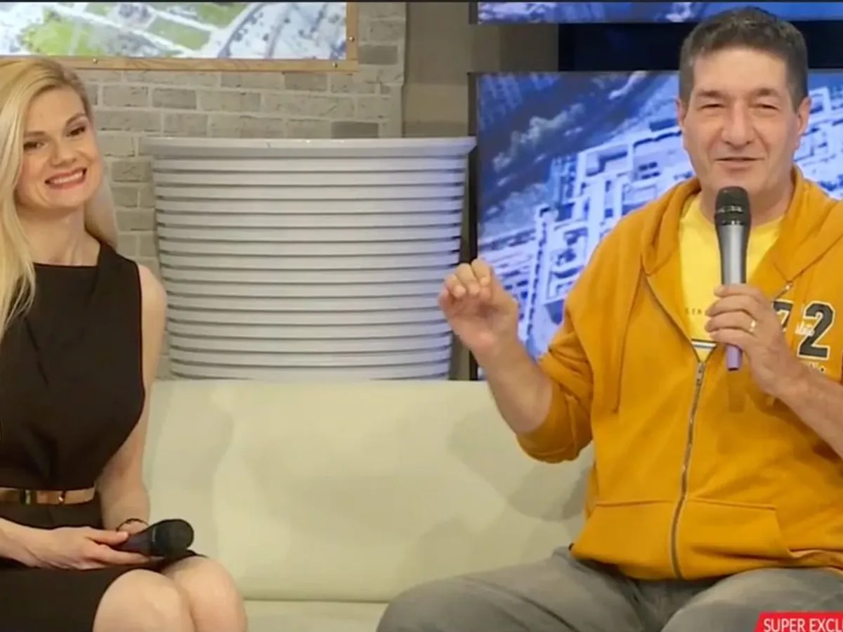 Radu Pietreanu și soția - FOTO: captură video