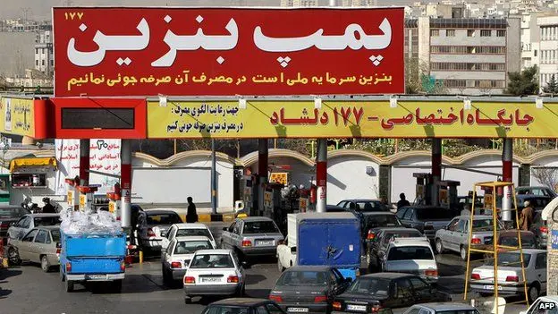 Distribuția de carburanți în Iran, paralizată. Teheranul a invocat un „atac cibernetic”. / Foto: bbc.com