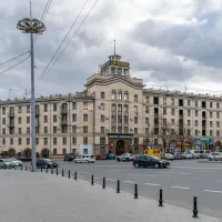 Hotelul Chişinău, din centrul capitalei R. Moldova - Foto: Wikipedia/Photobank MD/CC0 1.0