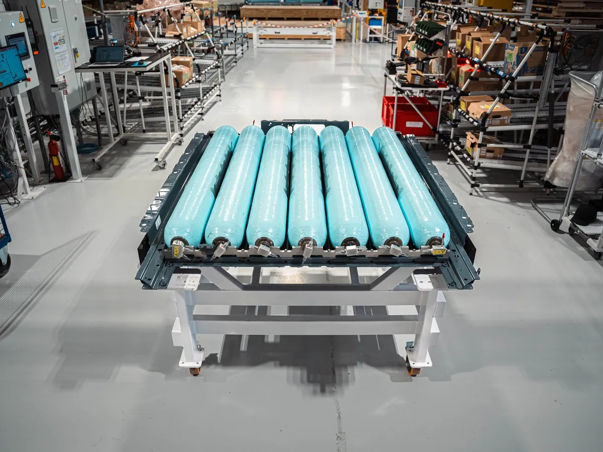 BMW Hydrogen Flat Storage - Foto: BMW