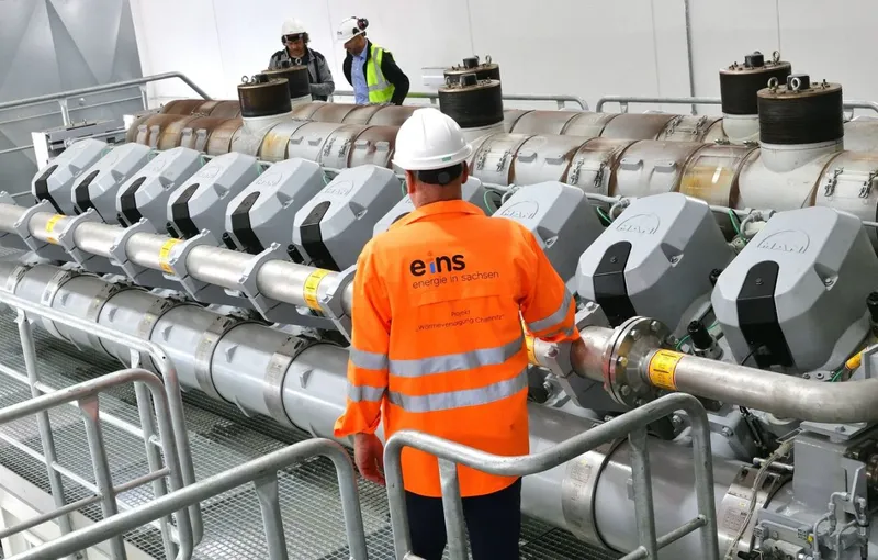 Germania, 25 septembrie 2023. Furnizorul de energie Eins, din Chemnitz, a deschis definitiv calea către renunțarea la arderea lignitului - Foto: Profimedia Images