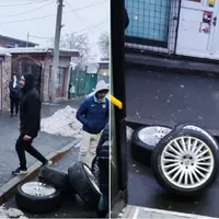 A fost prins hoțul de roți Foto: Facebook/ Ești din sectorul 5 dacă....