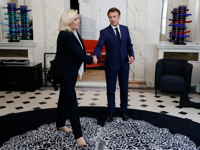 Macron, „spulberat” la europarlamentare. Extrema dreaptă, de 2 ori mai multe voturi ca partidul său - Foto: Profimedia Images