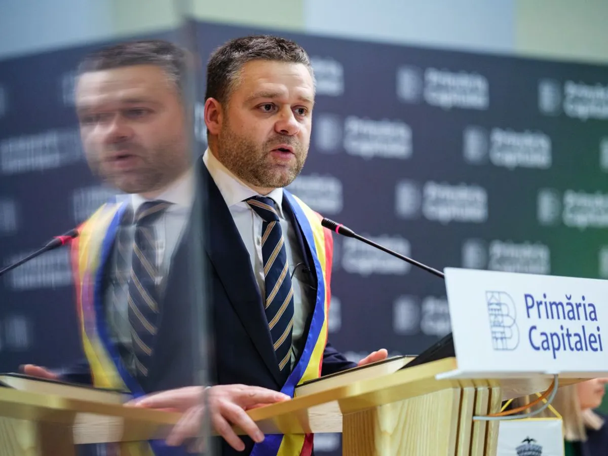 Ciprian Ciucu, primarul general al Capitalei - Foto: INQUAM PHOTOS/Alexandru Nechez