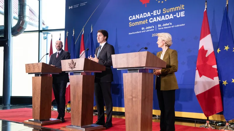 Decizie clară, la Summitul Canada - UE: „Vom fi alături de Ucraina atât timp cât va fi nevoie” - Foto: Profimedia Images
