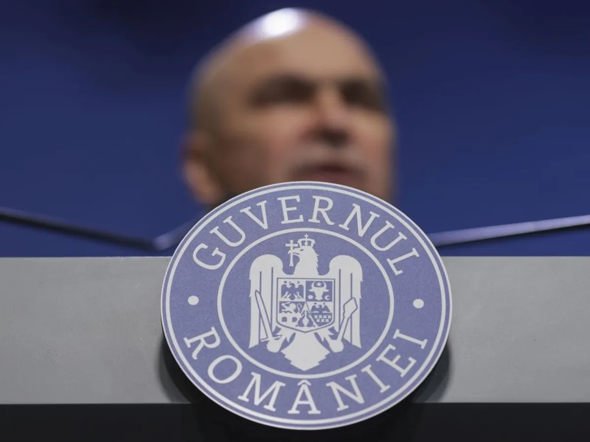 Premierul Ilie Bolojan, în conferinţă de presă, la prezentarea Pachetului 2 de reforme - Foto: INQUAM PHOTOS/Octav Ganea
