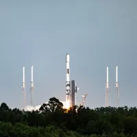 Lansare sateliți Starlink - Foto: Profimedia Images