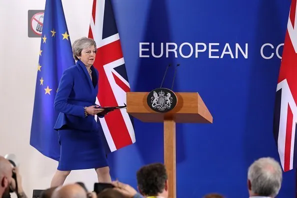 Theresa May a ajuns pe ultima sută de metri la un acord pe UE. Foto Getty Images