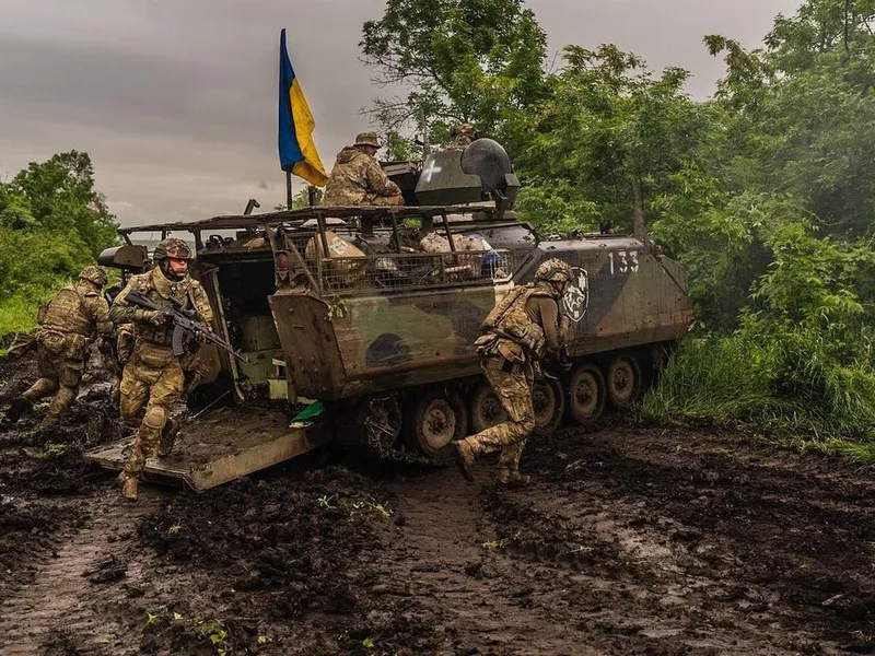 Ucraina a spart baricada rusă - Foto: Facebook/ Volodimir Zelenski