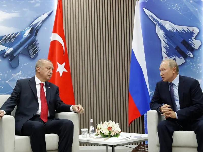 Erdogan și Putin - Foto: Profimedia