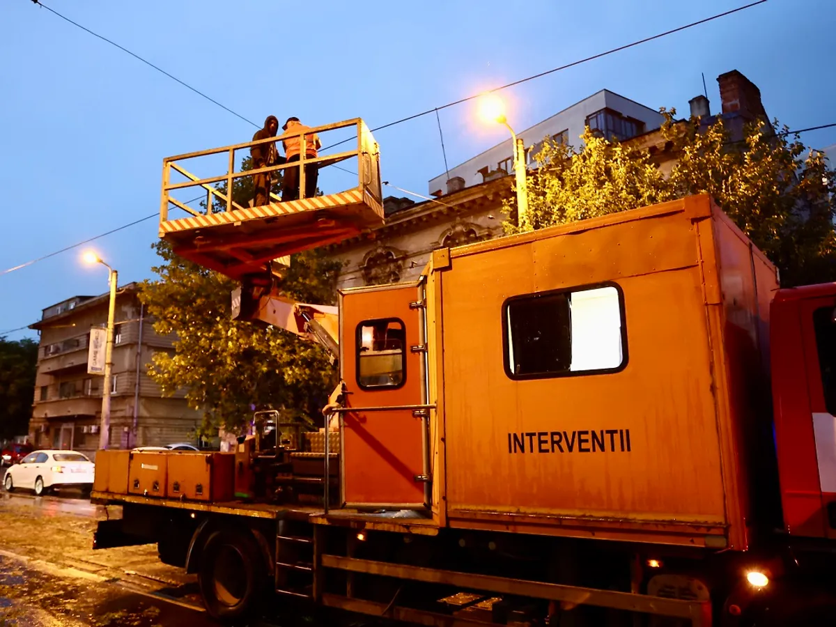 Intervenție cabluri electrice