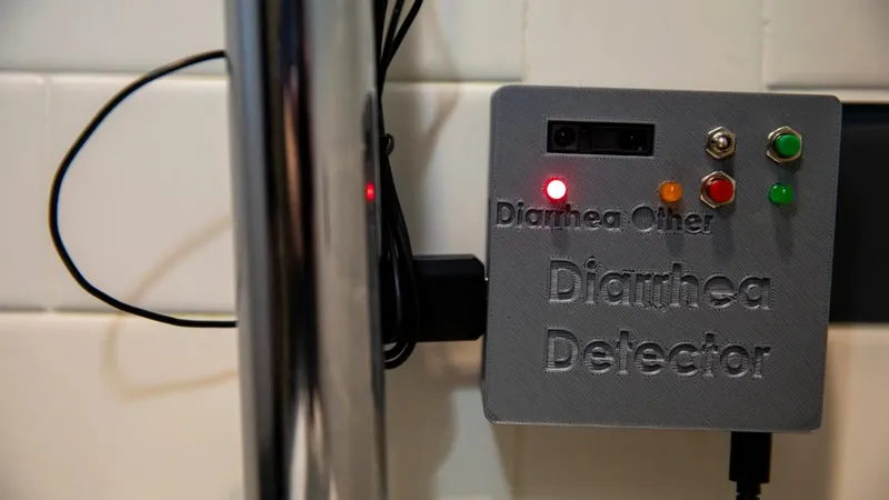 Detector de diaree / Foto: newatlas.com