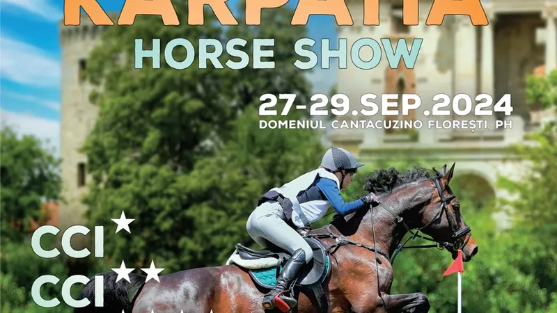 A noua ediție Karpatia Horse Show 2024: Concurs Complet Internațional de 4 stele - Foto: Karpatia Horse Show