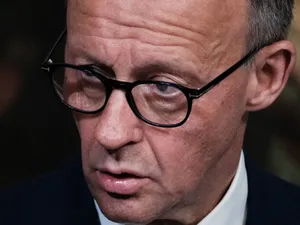 Friedrich Merz, în timpul vizitei oficiale în Italia - Foto: Profimedia Images
