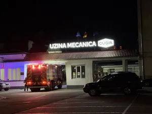 Incendiu Uzina de arme Cugir - Foto: captură bursa.ro