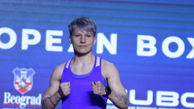 Lăcărmioara Perijoc va reprezenta România la box în cadrul Jocurilor Olimpice Paris 2024 Foto: Facebook