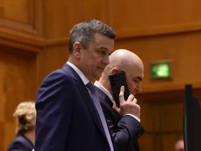 Grindeanu și Bolojan - Foto: INQUAM PHOTOS / Octav Ganea