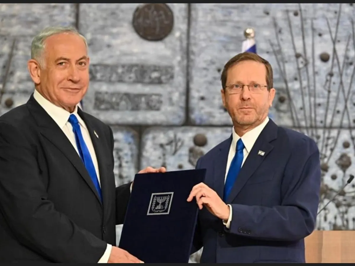 Netanyahu, însărcinat oficial cu formarea Guvernului israelian/foto: ynet