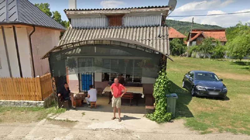 Magazin mixt în comuna Glogova, județul Gorj Foto: Google maps (imagine cu rol ilustrativ)