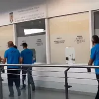 Percheziții la Serviciul de Permise Arad Foto: captură video specialarad.ro