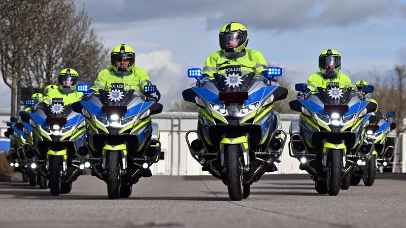 BMW R 1250 RT-P pentru poliția germană. / Foto: Profimedia