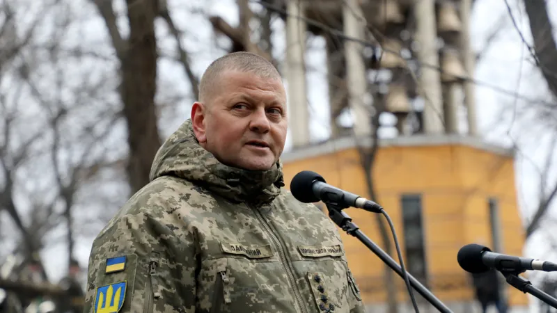 Valeri Zalujni, comandantul-șef al Forțelor Armate ale Ucrainei/foto: Profimedia Images