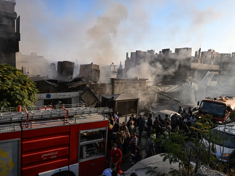 Israelul a lovit Damascul în timpul vizitei unui oficial din Iran - Foto: Profimedia Images