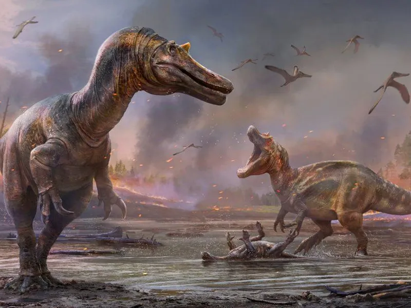 Două noi specii de dinozaur, descoperite pe Insula Wight. Ar fi trăit acum 125 de milioane de ani. / Foto: bbc.com